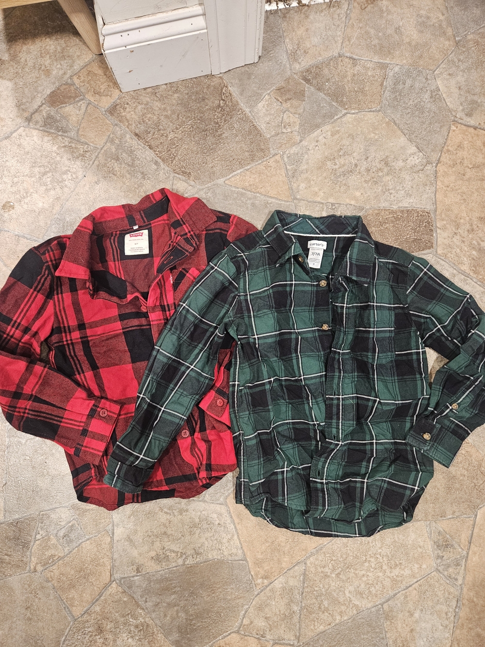 Levi's Kids Plaid Button-Down Shirts -bundle